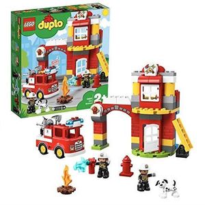 ASSEMBLAGE CONSTRUCTION LEGO®-DUPLO® Rescue La caserne de pompiers Jeu de construction, 2 Ans et Plus, 76 Pièces 10903 10903