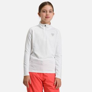 POLAIRE DE SPORT Sous-vêtement technique de ski fille Rossignol Warm Stretch - blanc - 8 ans
