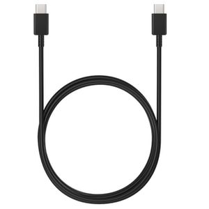 CÂBLE TÉLÉPHONE Cable USB-C USB-C Noir 1m pour Samsung Galaxy Z FLIP 5 / Z FOLD 5 Phonillico®