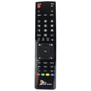 TÉLÉCOMMANDE TV Télécommande de remplacement pour GRANDIN LC26W10