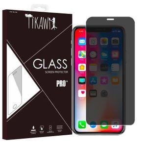 Protection écran Verre Trempé 9H Pour IPhone X - Anti-choc, Anti-traces Et Facile à Poser