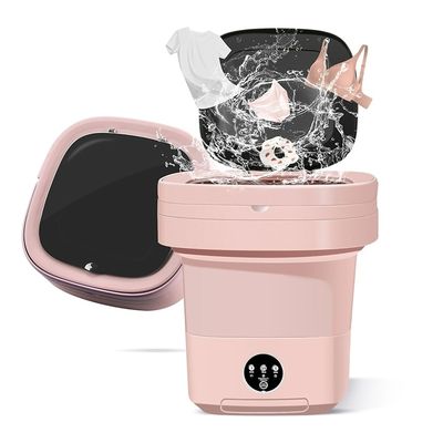 Mini Machine à Laver Portable Pliable Capacité De 9 L, Lavage Rapide, Pour Vêtements De Bébé, Sous-vêtements, Chaussettes (4