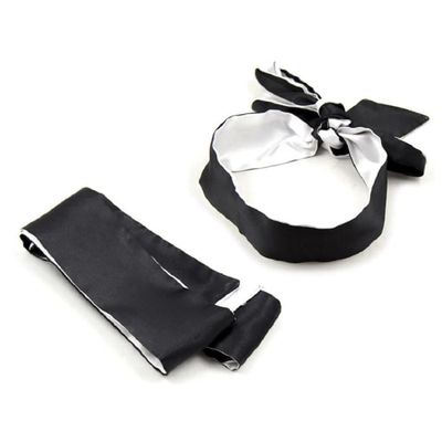 3 Pièce Masques De Sommeil, Blindfold, Satin Bandeau Oeil, Bandage Yeux