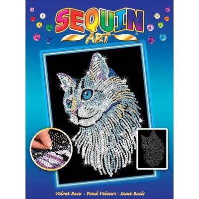 Tableau peinture au numéro pour enfant César le chat
