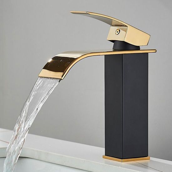 Robinet Salle de Bain,Haut Mitigeur Lavabo pour Lavabo ou Vasque de
