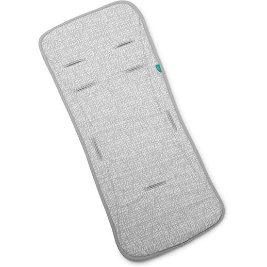 Bébé Coussin de Siège Poussette Portable 32 * 75CM, Coussin Soutien en Coton pour Landau Bébé Doux et Respirant Coussin de Chaise Haute pour Enfants