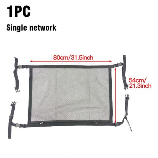 Filet De Rangement Pour Toit Voiture,Voiture Organiseur Sac Voiturefilet A Bagages Universel Pour Toit De Voiturepour A La Plupart Des Vehicules Courants Suv Van Jeep 80cm X 53cm 89642943