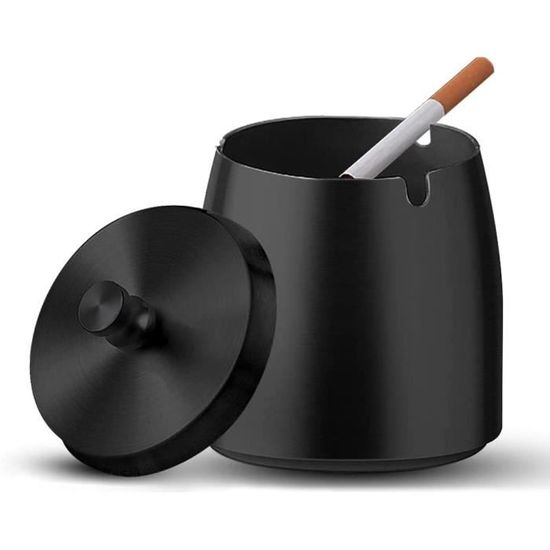 Cendrier Avec Couvercle Céramique Noir Rétro Cigarette Cendrier For  Intérieur Ou Extérieur, Porte-Cendres For Fumeurs (Color [H1428] -  Cdiscount Au quotidien