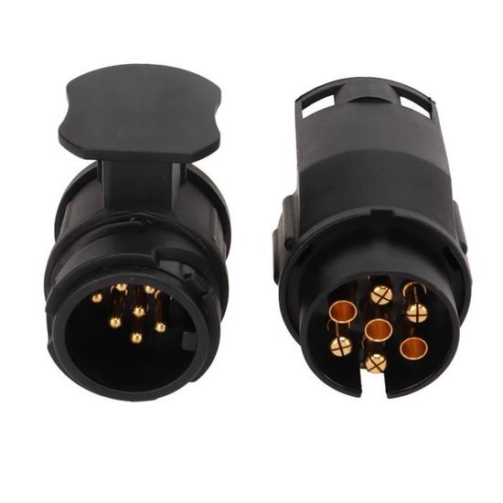 Adaptateur Prise Remorque 13 Broches Vers 7 Broches - 12V étanche - Plug And Play Neuf