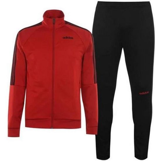Jogging adidas sales noir bande rouge