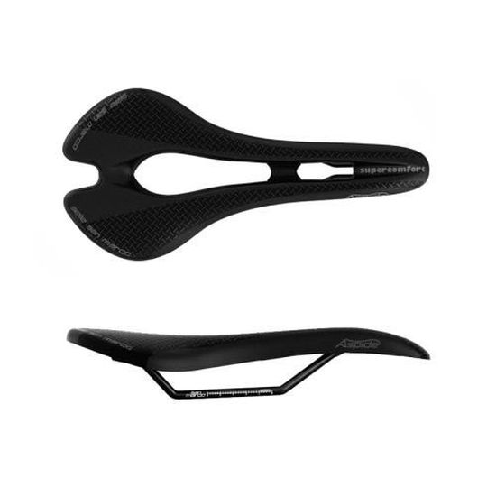 Selle San Marco Aspide Noire – Modèle Ouvert Dynamique étroit – 205901MN401