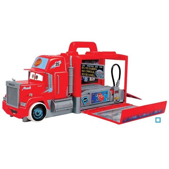 Smoby - Mack Truck Cars Ice - Véhicule et engin miniature - Rouge - Pour enfant de 3 ans et plus