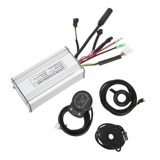 Contrôleur Vélo électrique étanche 24V/36V/48V - 17A - Compatible Moteurs Sans Balais - Dimensions 53x30x95 Mm