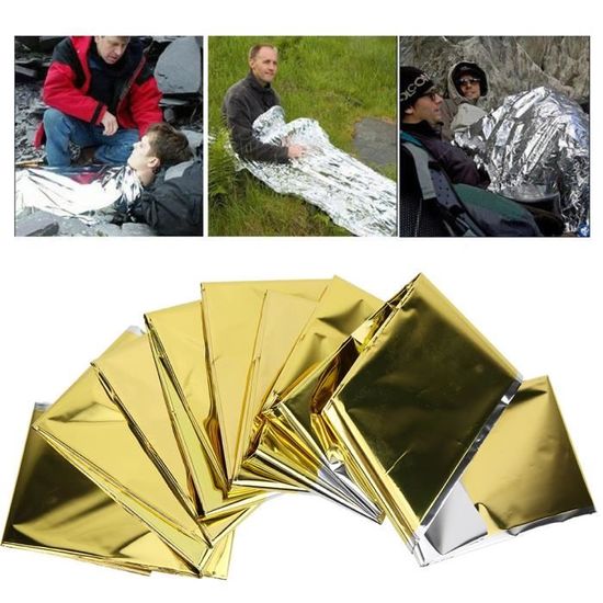 Couverture De Survie Emergency Blanket - Réfléchissante 142x213cm