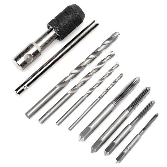 Tarauds HSS M5 X 0,5 - Lot De 2, Acier Rapide 6542, Pour Filetage Droitier, Traitement Métaux - 1