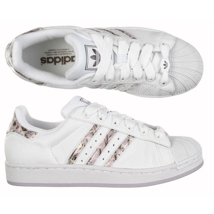 adidas superstar femme motif fleur