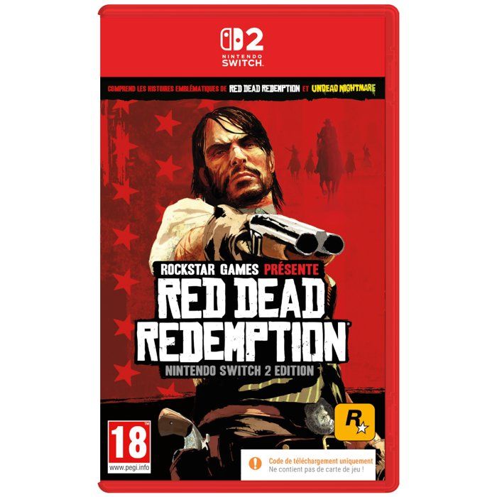 Dead Redemption Code in a box Switch 2 ROCKSTAR GAMES - vue 3