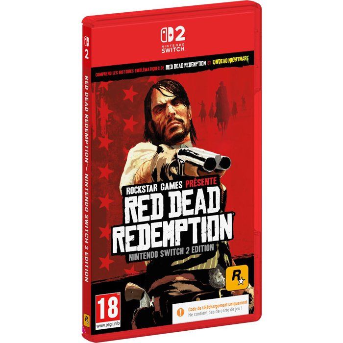Dead Redemption Code in a box Switch 2 ROCKSTAR GAMES - vue 3
