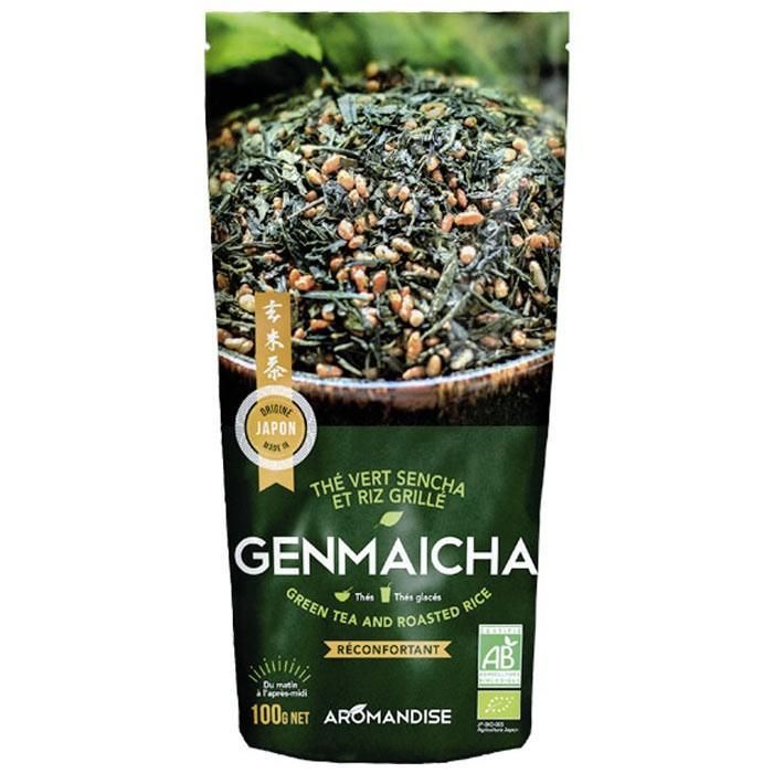 Florisens - Thé vert Bio et riz complet Genmaicha 100 g