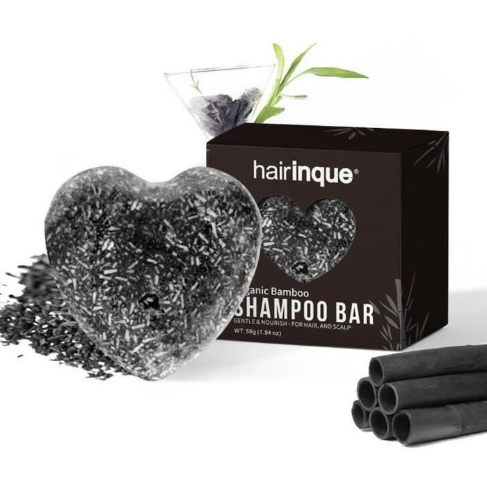 Barre de shampoing pour cheveux - Revitalisant et essence de réparation naturels bio CJJ200317898BK_Lianzimo