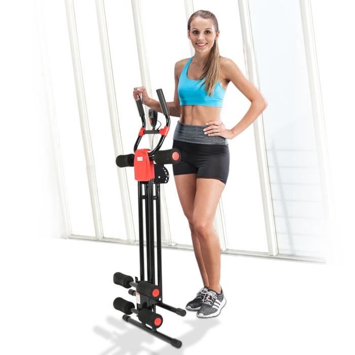 APPAREIL ABDOMINALE 5 MINUTE SHAPER AB CRUNCHER MACHINE ABDOMINAUX - 120 * 54 * 86CM