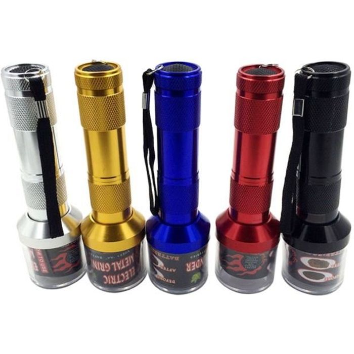 Aluminium Électrique Grinder Crusher Herb Spice Grinders Rapidement Herb S