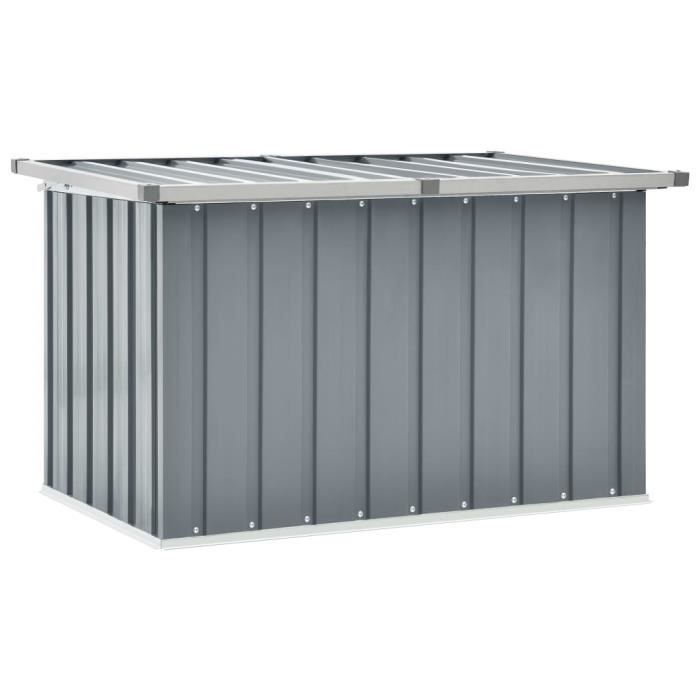 SOLDES HIVER® Boîte de rangement de jardin Gris 109x67x65 cm,Super qualité,109 x 67 x 65 cm FR55288-767