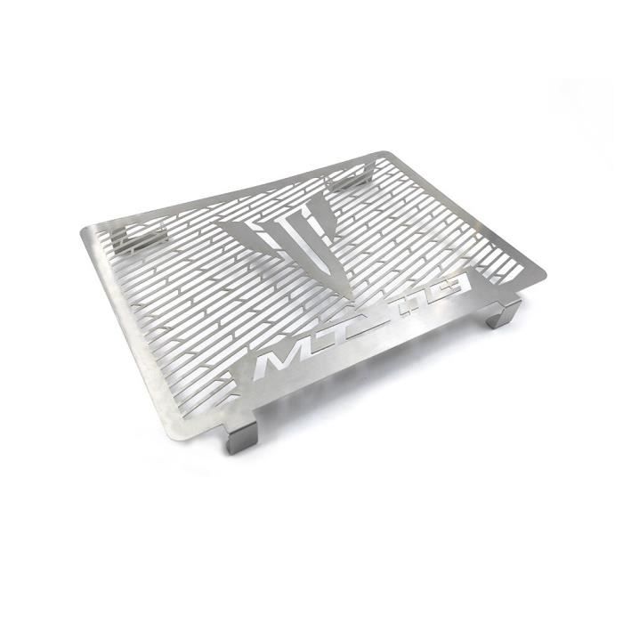 Mota Grille de Radiateur MT-09 Acier Inoxydable Couleur Inox Protection Pare Pierre 2014-2020 Accessoire Equipement