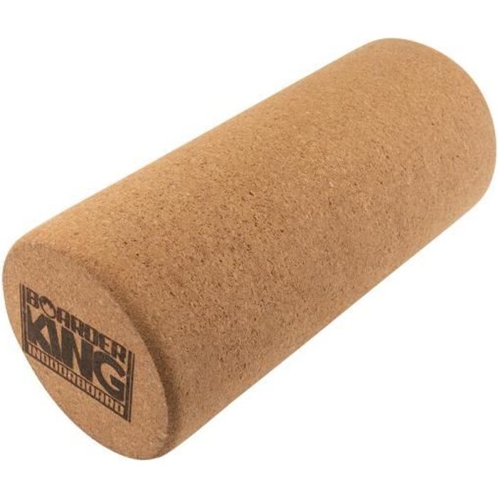 APPAREIL ABDO - BoarderKING - Rouleau de liège pour planches d'équilibre Indoorboards - 20 x 45 cm - Liège naturel