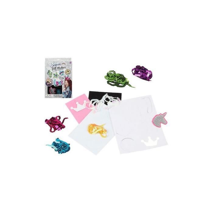Ensemble pour activités manuelles Felt Stickers 117110 - BigBuy Fun