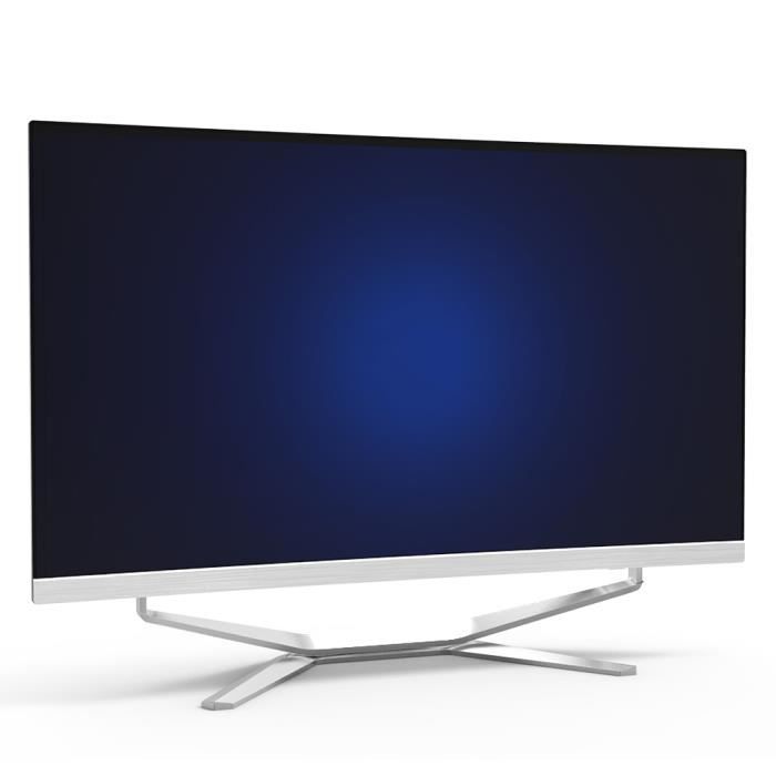 Tbest PC tout-en-un PC Tout-en-Un Surface Incurvée Unique de 23,6po i7‑3630QM Double Disque Dur Usage au Bureau (200-240V)(Type D