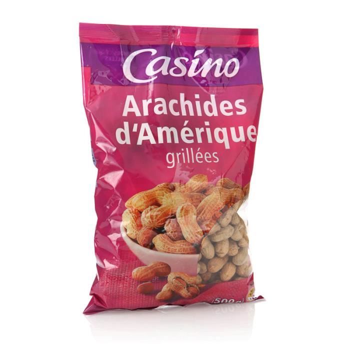 MAITRE PRUNILLE Arachides en coque - Grillées - 500 g