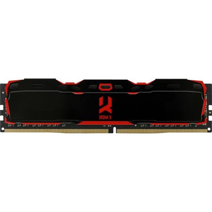 Mémoire RAM Goodram IRDM X, DDR4, 16 GB, 3200 MHz, CL16 (IR-X3200D464L16 - 16G)