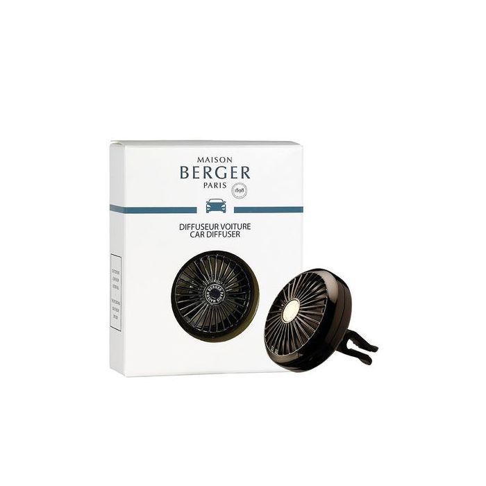 DIFFUSEUR VOITURE CAR WHEEL GUN NOIR VENDU SANS PARFUM - MAISON BERGER PARIS