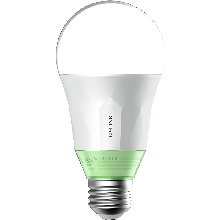 TP-LINK Ampoule LED LB110 connectée Wi-Fi E27 60 W avec variation de l'intensité lumière blanche