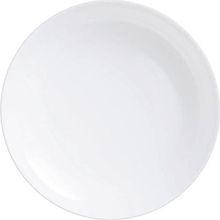 Plat à four rond 250°C 22cm Diwali - Luminarc - opale culinaire extra léger et résistant
