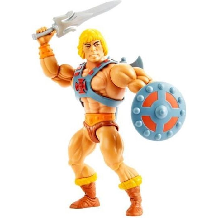 Mattel - Les Maîtres de l'Univers Origins 2021 - Figurine Classic He-Man 14 cm