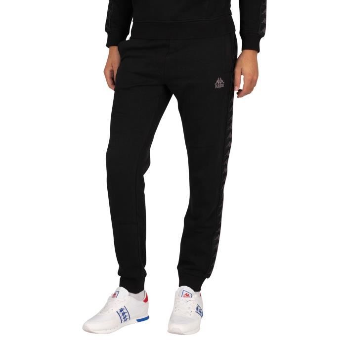 Kappa Pour des hommes 222 Banda Alanz - Pantalon de jogging slim, Noir