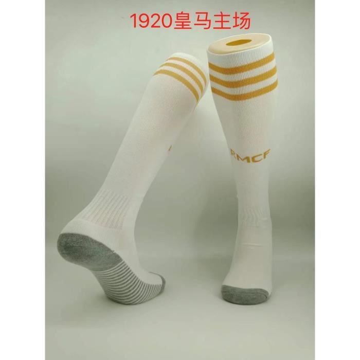 Silver562021 Barca Real Madrid Liverpool chaussettes bas de serviette pour hommes et femmes chaussettes de football antidérapantes