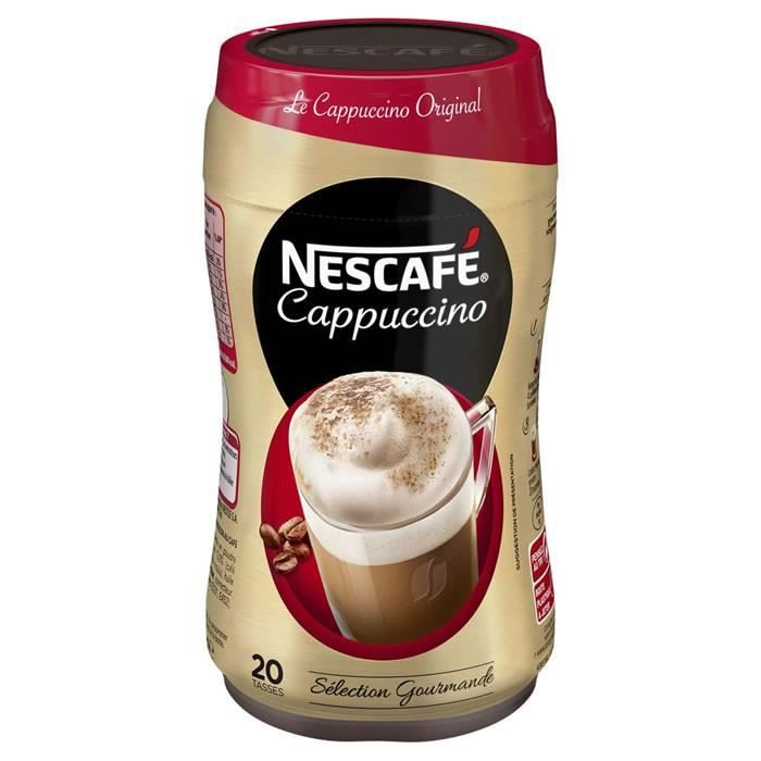 LOT DE 3 - NESCAFE Préparation pour Cappuccino 280 g