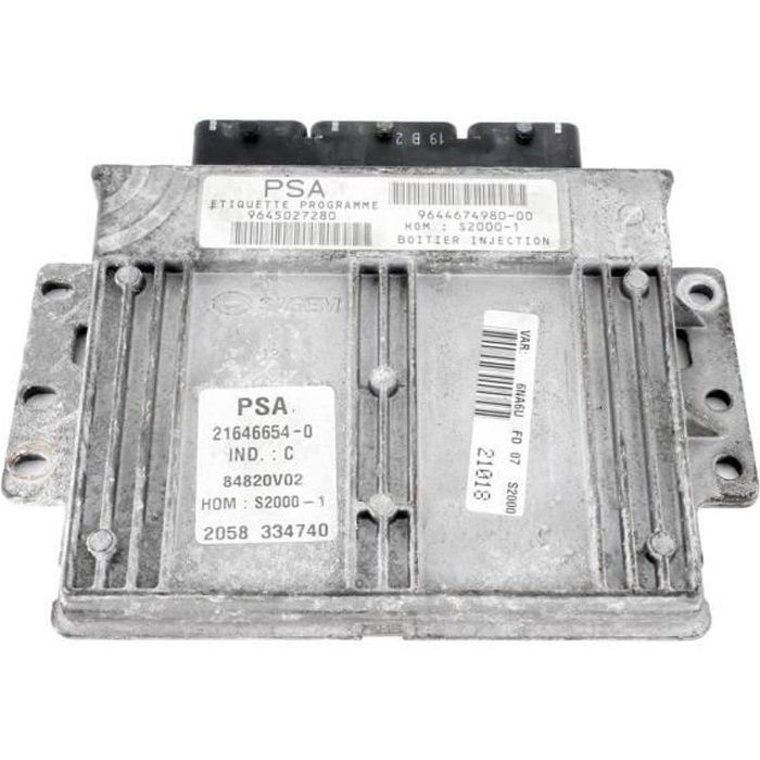 Calculateur Moteur ECU Citroen Xsara Picasso 99-10 1.8 16V 21646654-0 9645027280 9644674980 1938FG