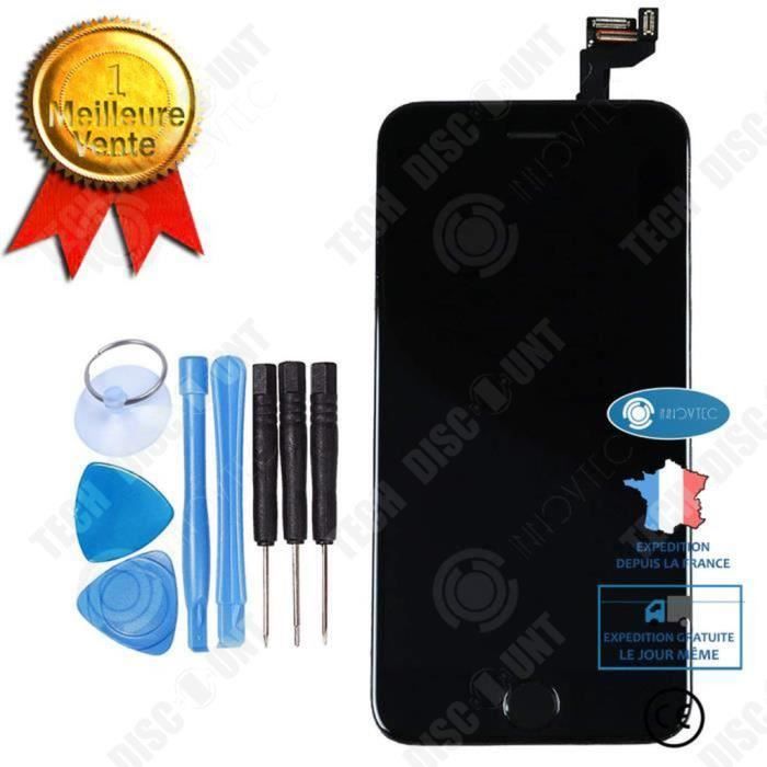 TD® écran iphone 7 plus noir avec bouton Écran tactile LCD noir pour iPhone 7plus Assemblage d'écran LCD 7plus
