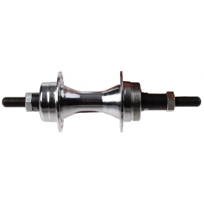 TOM BMX moyeu arrière 36G argent en acier
