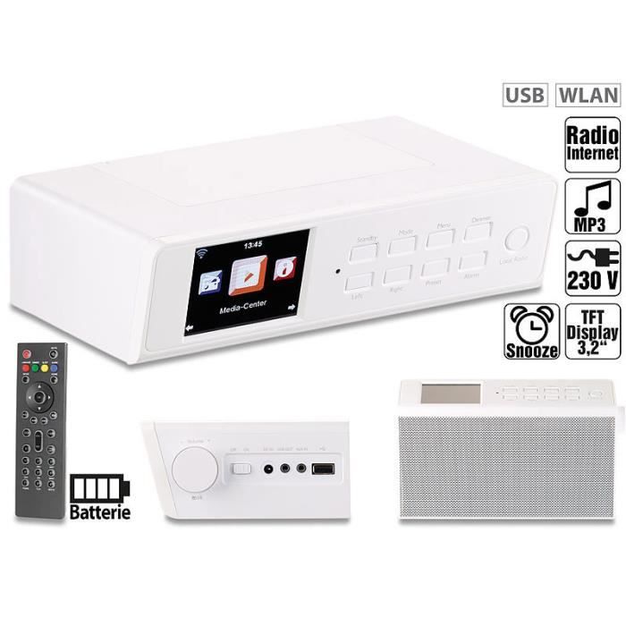 Radio Internet de cuisine avec fonction chargement USB -IRS-630-