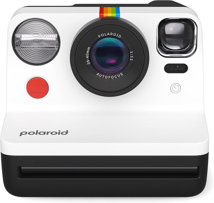 Appareil Photo Instantané Polaroid Now Gen 2, Noir et Blanc