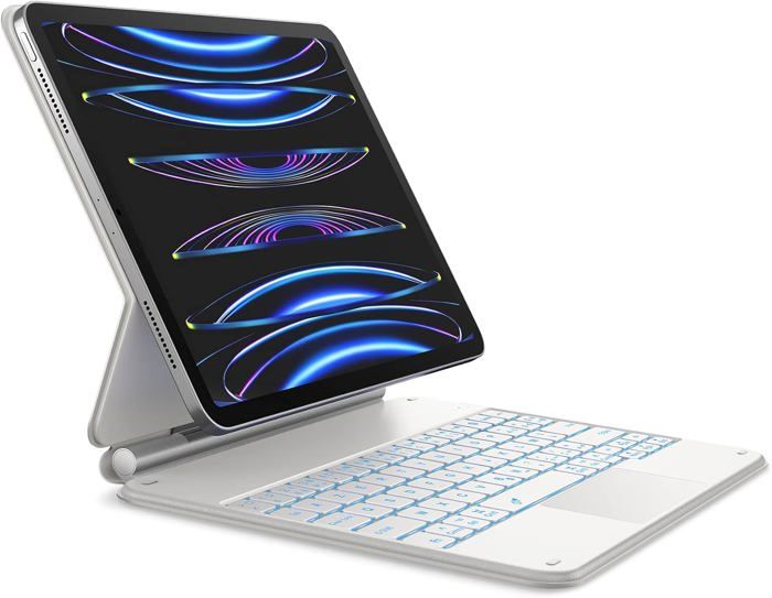 KenKe Étui Avec Clavier Pour IPad Air 11" M3/M2 (2025/2024), IPad Air