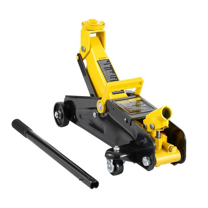 Cric rouleur - VEVOR - QK20-QJD61A - 2 tonnes - 125–335 mm - Acier Q235A