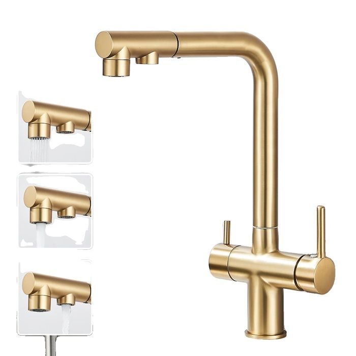 Robinet De Cuisine Grohe K7 31380DC0 - Une Poignée, Semi-pro, Finition Supersteel