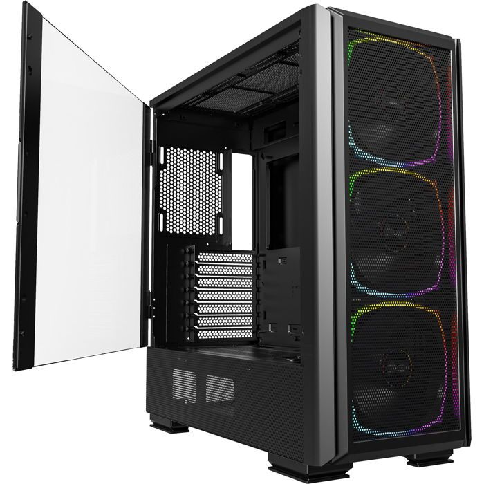 Boîtier dordinateur - MONTECH - SKY TWO GX - ATX mATX mITX EATX - USB 3.2 Gen 1 USB-C - 3x140mm ARGB