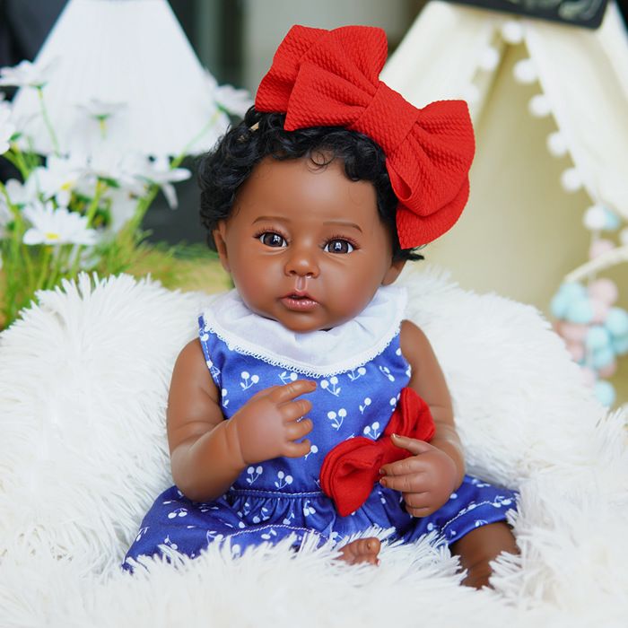 Poupée Reborn BABESIDE 17 Pouces - Bébé Réaliste avec Accessoires Mignons - Jeux - Jouets